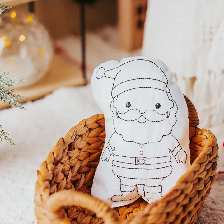 Santa Doodle Coloring Activity Kit for Kids