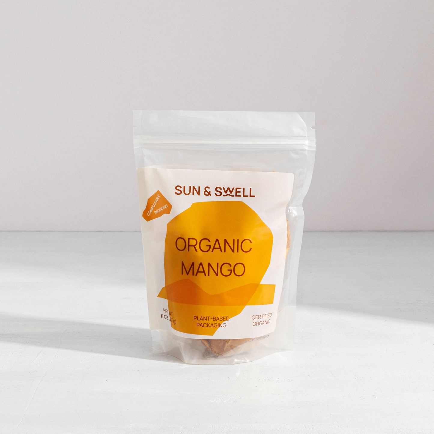 Organic Dried Mangos (8oz - Compostable Packaging)