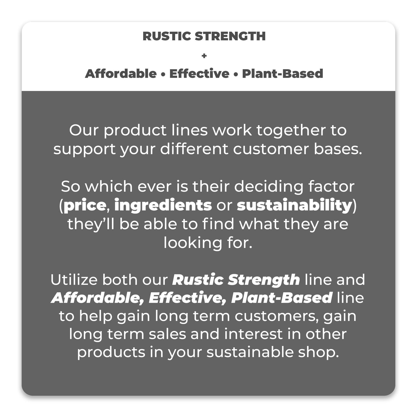 Rustic Strength - Laundry Detergent