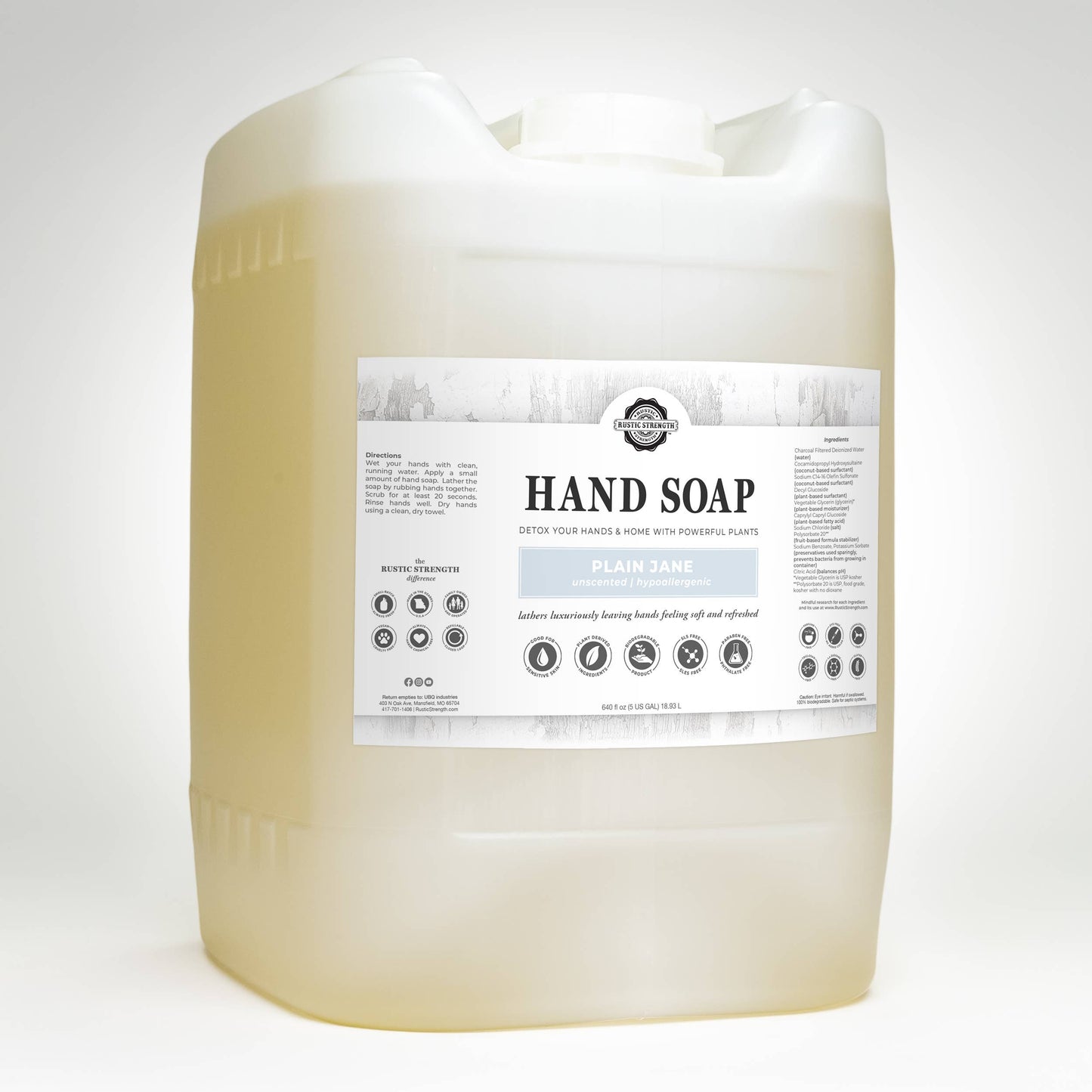 Plant-Based Hand Soap