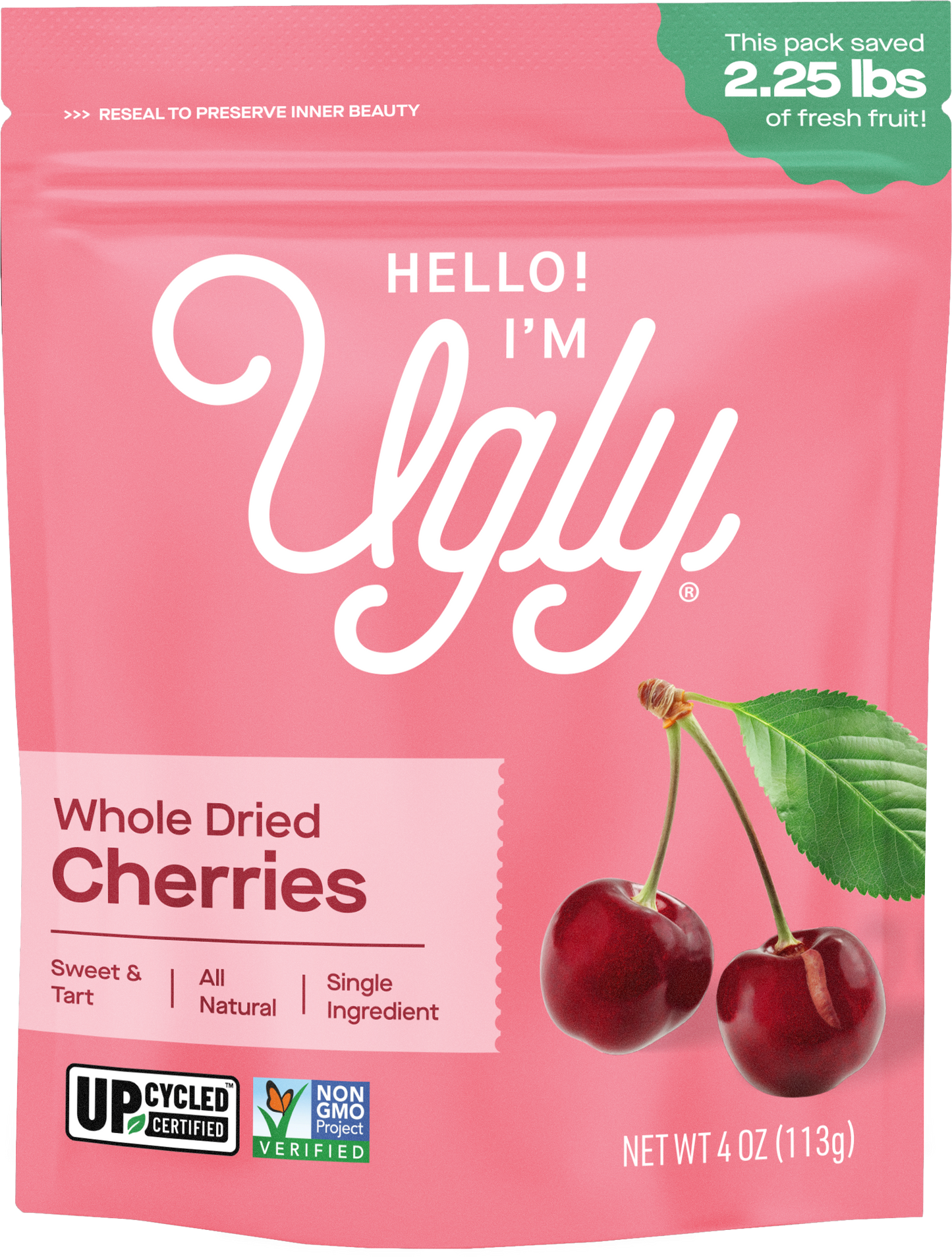 4oz Dried Upcycled Cherries