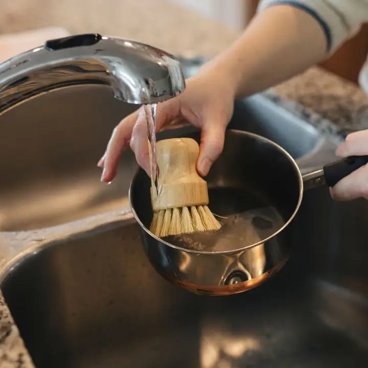 Beechwood Soft Pot Scrubber Brush