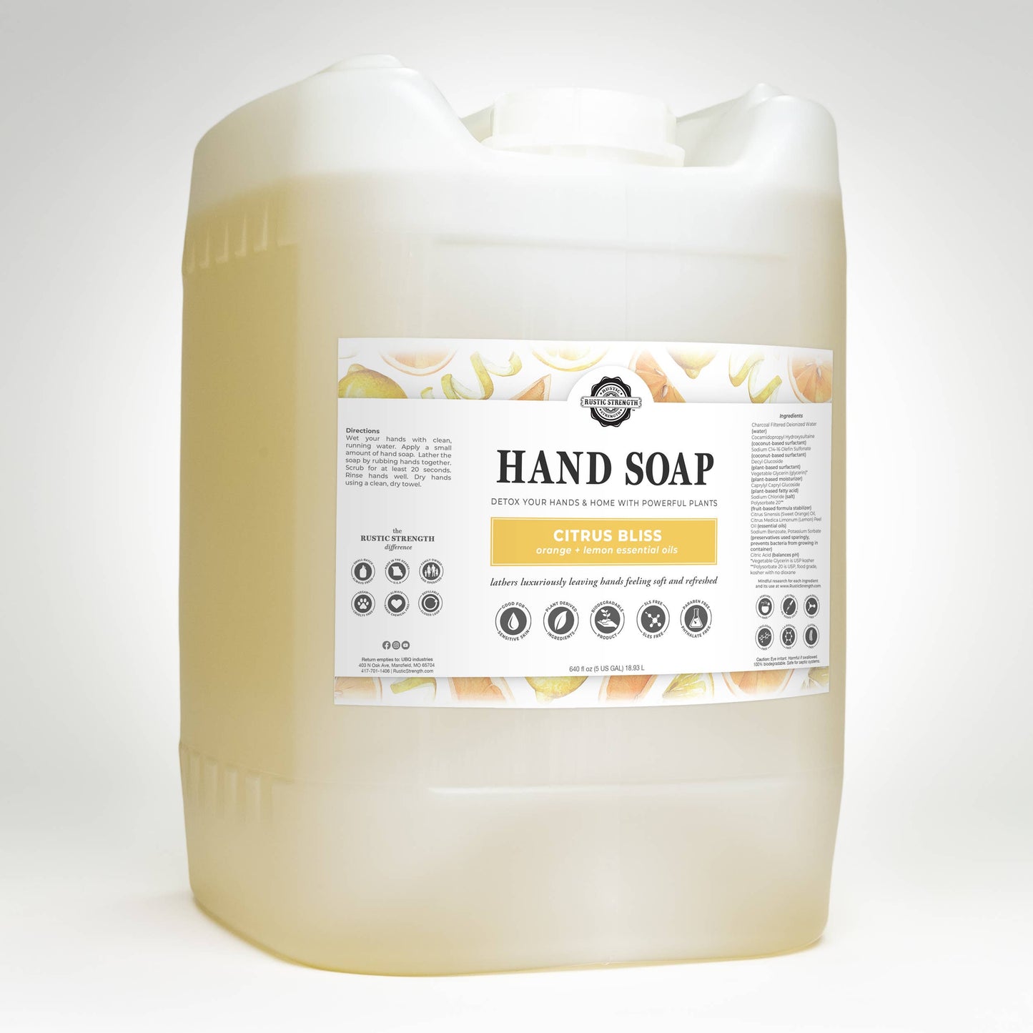 Plant-Based Hand Soap
