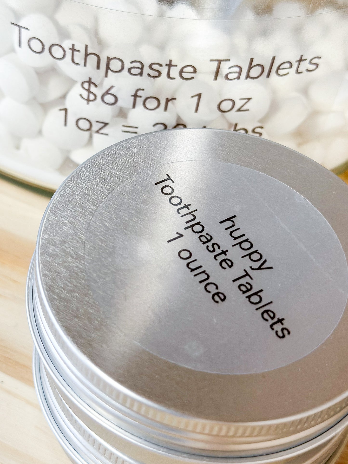 Toothpaste Tablets - Peppermint - Bulk