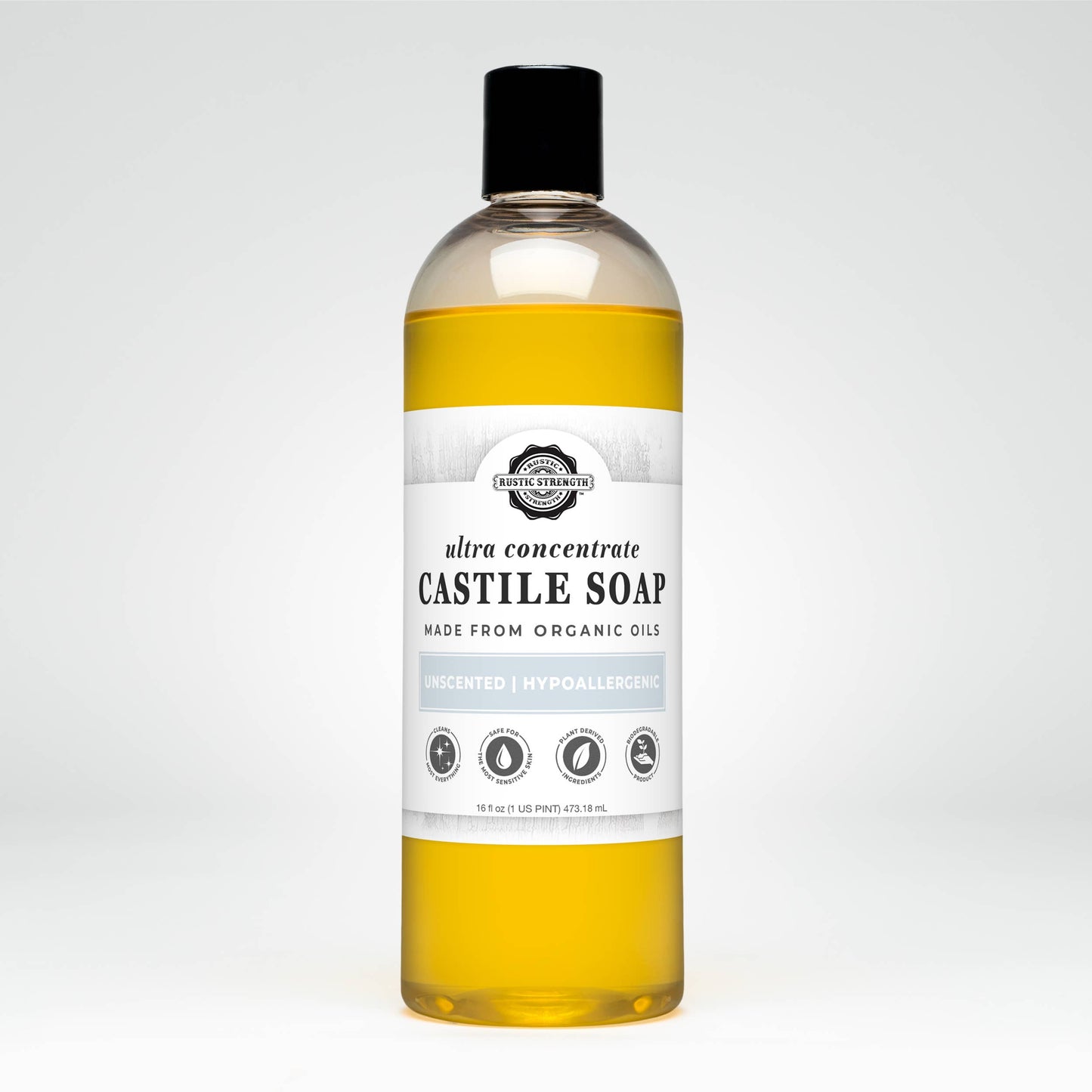 Organic Castile Soap - Concentrated | Thick & Long Lasting