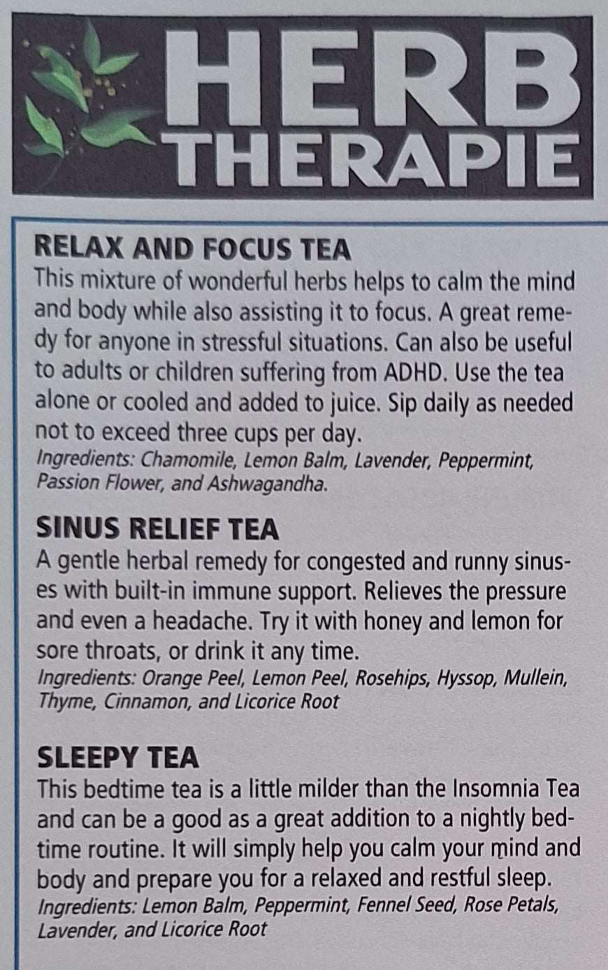 Herb Therapie loose leaf tea