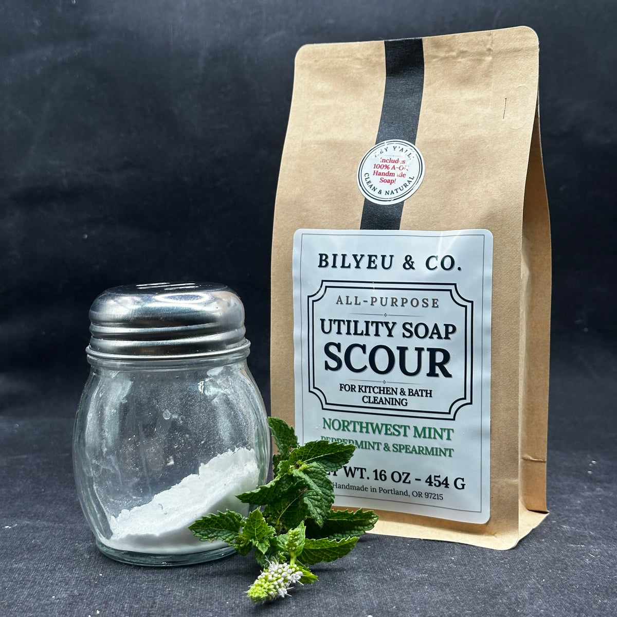 All-Purpose Soap Scour: Natural Kitchen Cleaner : Fresh Lmg/Lav/Sage