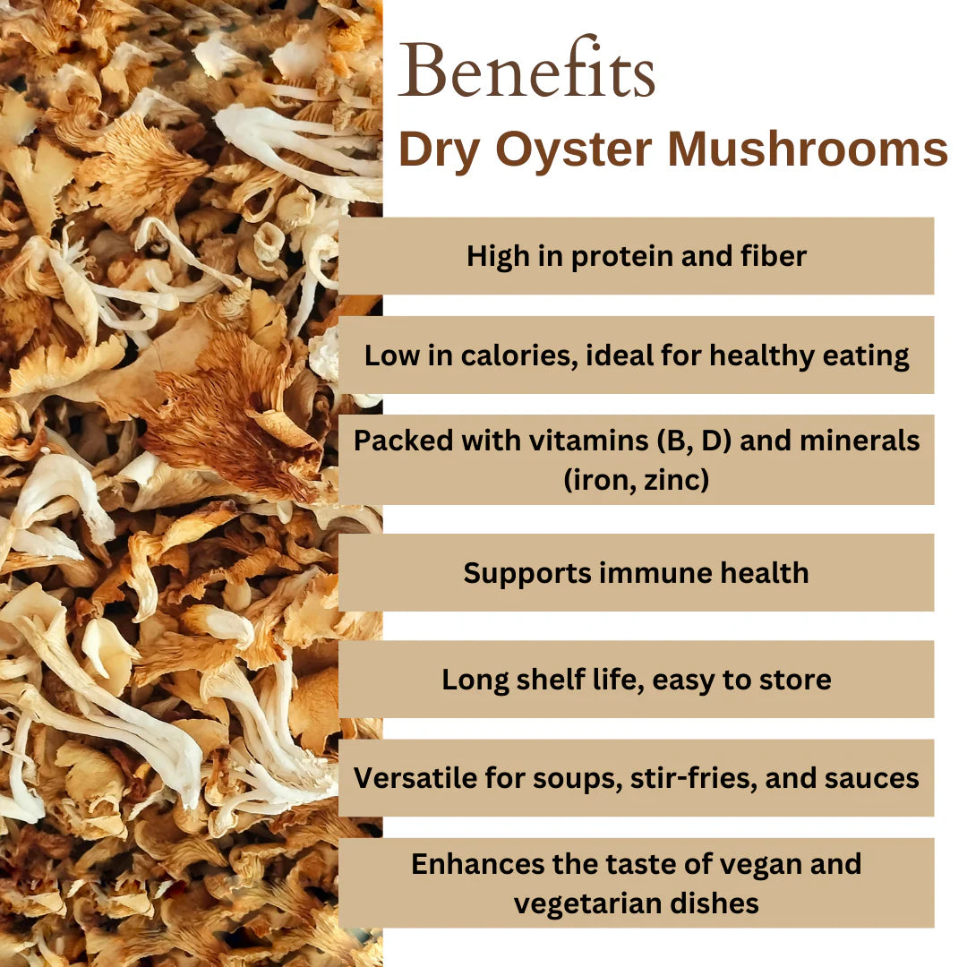 Dried Oyster Mushroom Moonlight Harvest