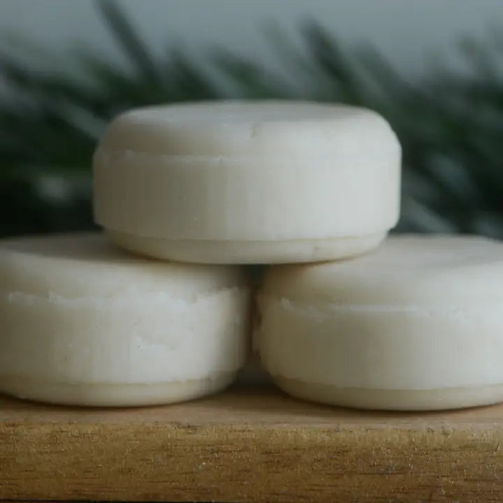 Unpackaged Shaving Cream Bar