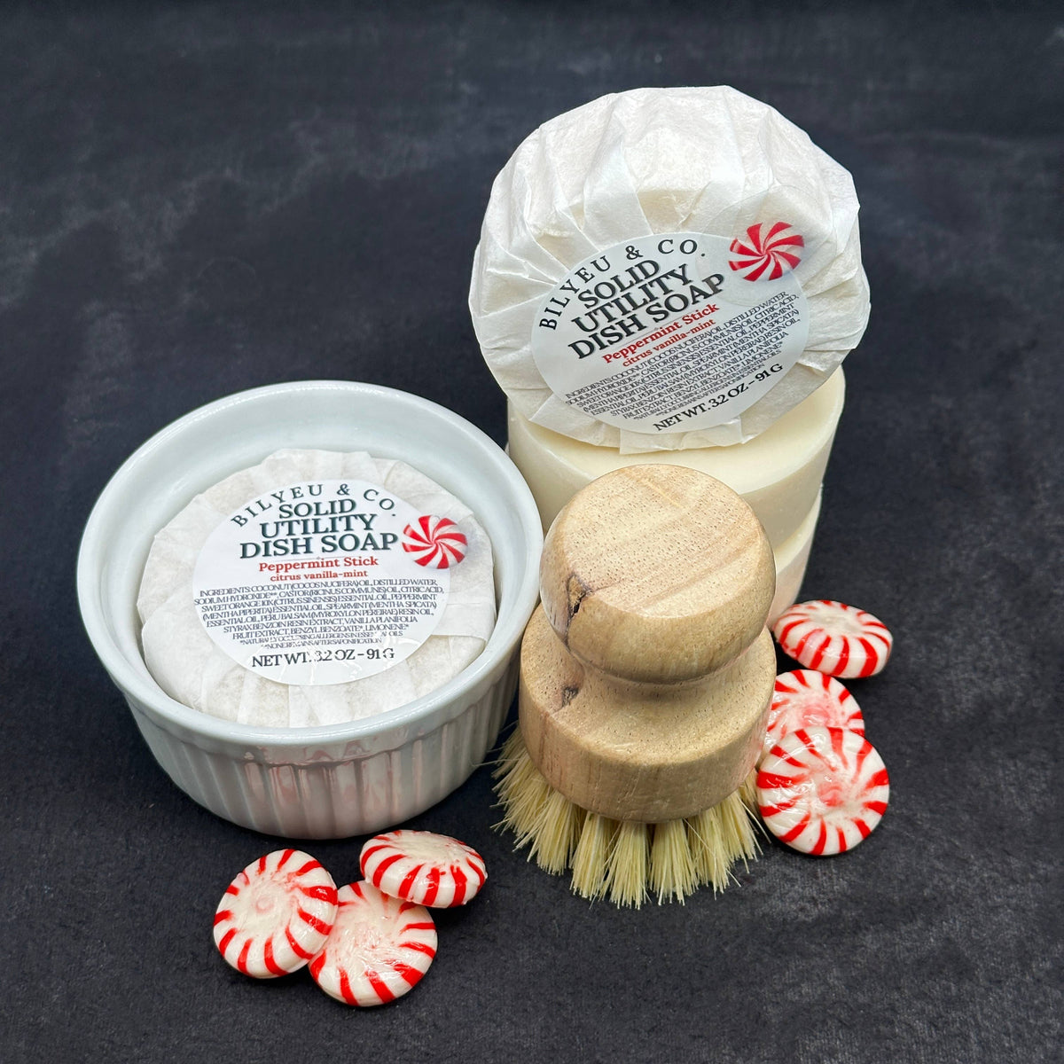 Dish Soap Refills PEPPERMINT STICK- INDIVIDUALLY WRAPPED
