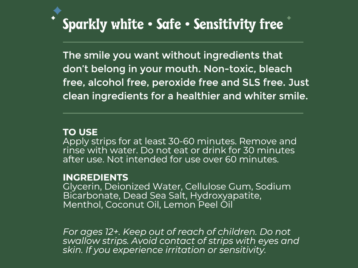 Natural Whitening Strips