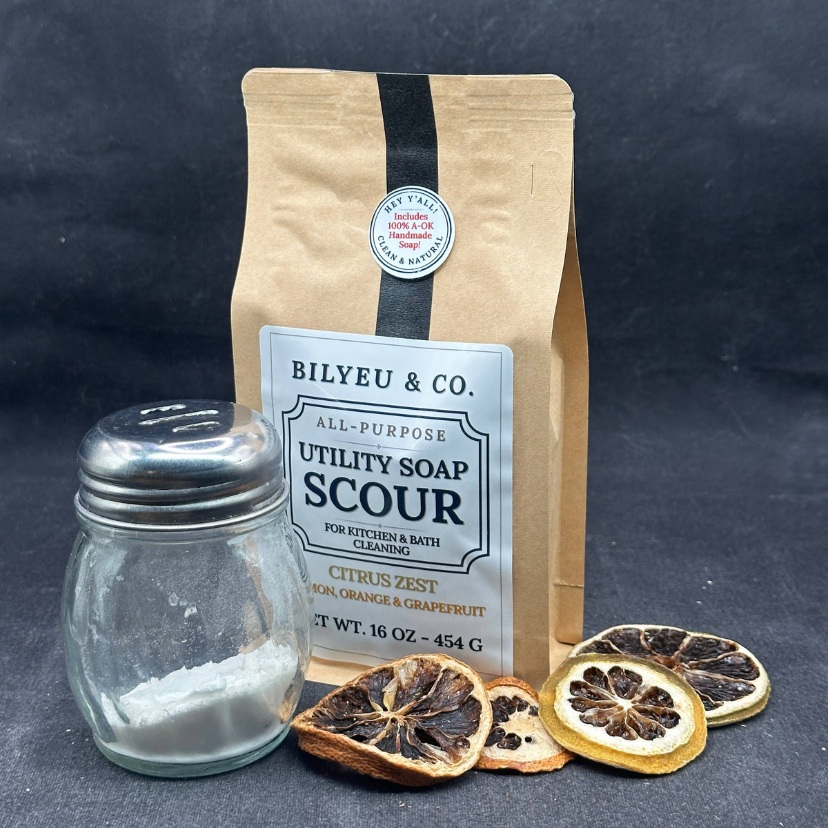 All-Purpose Soap Scour: Natural Kitchen Cleaner : Fresh Lmg/Lav/Sage