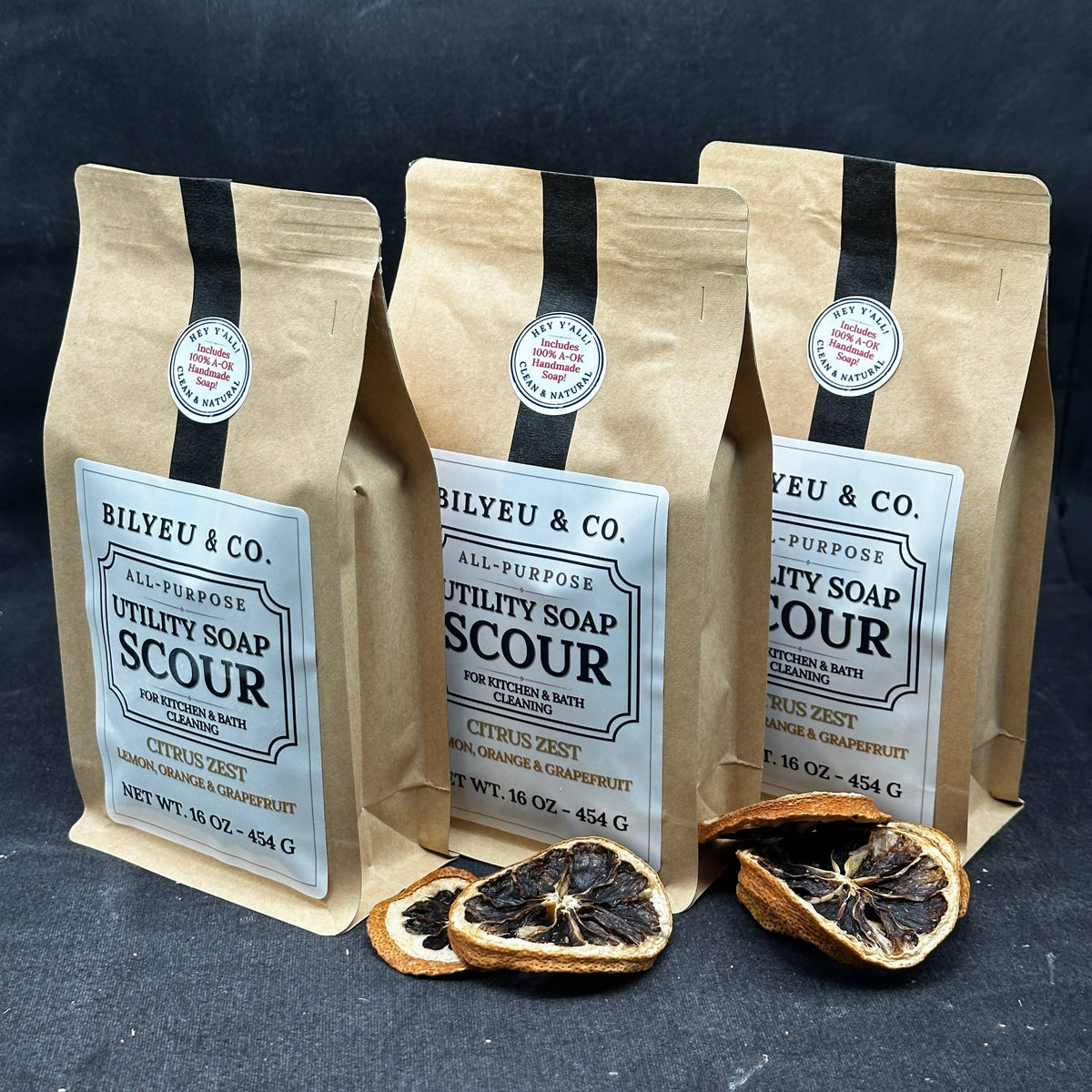 All-Purpose Soap Scour: Natural Kitchen Cleaner : Fresh Lmg/Lav/Sage