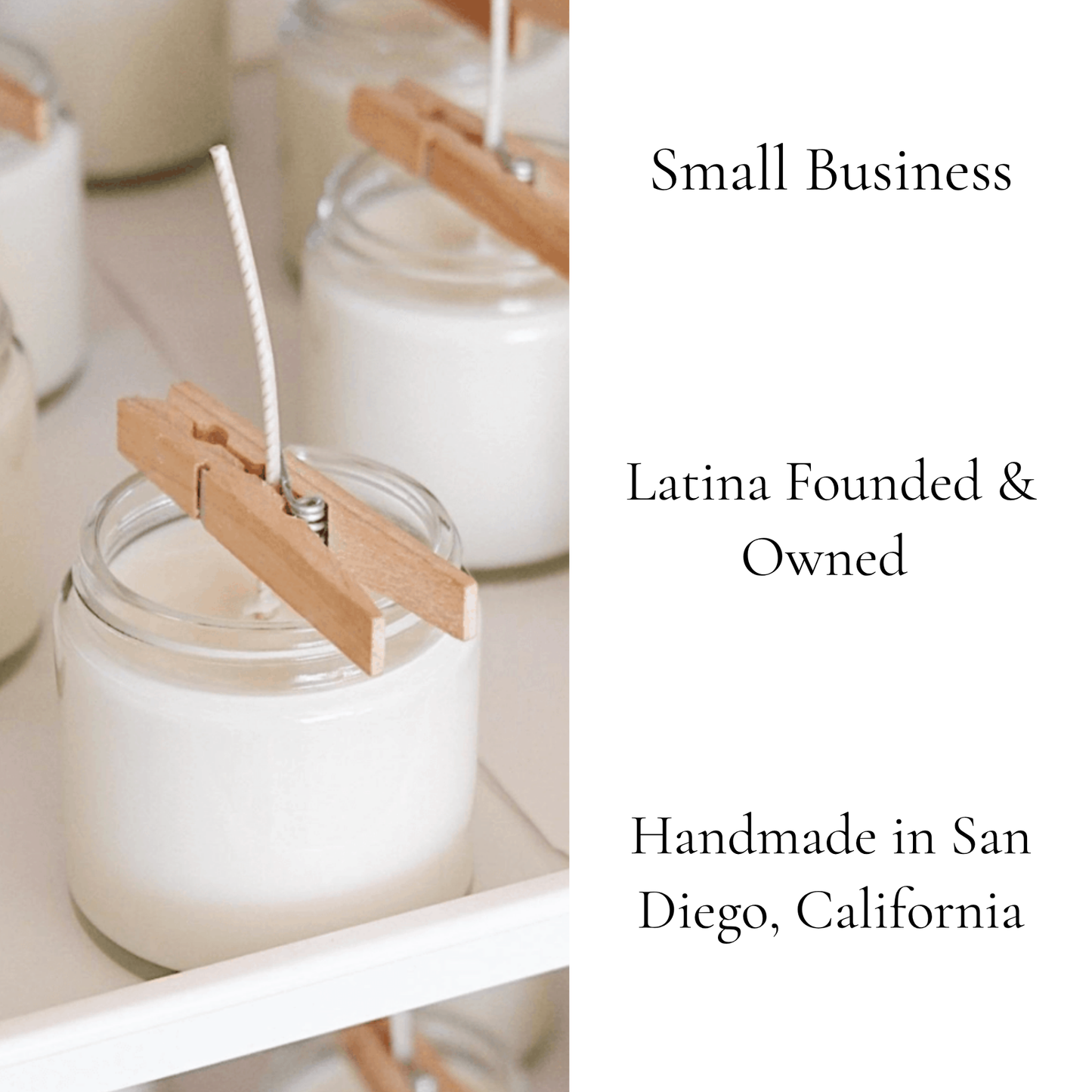 Mini Gold Tin Soy Candles - 2 oz: Santal Coconut