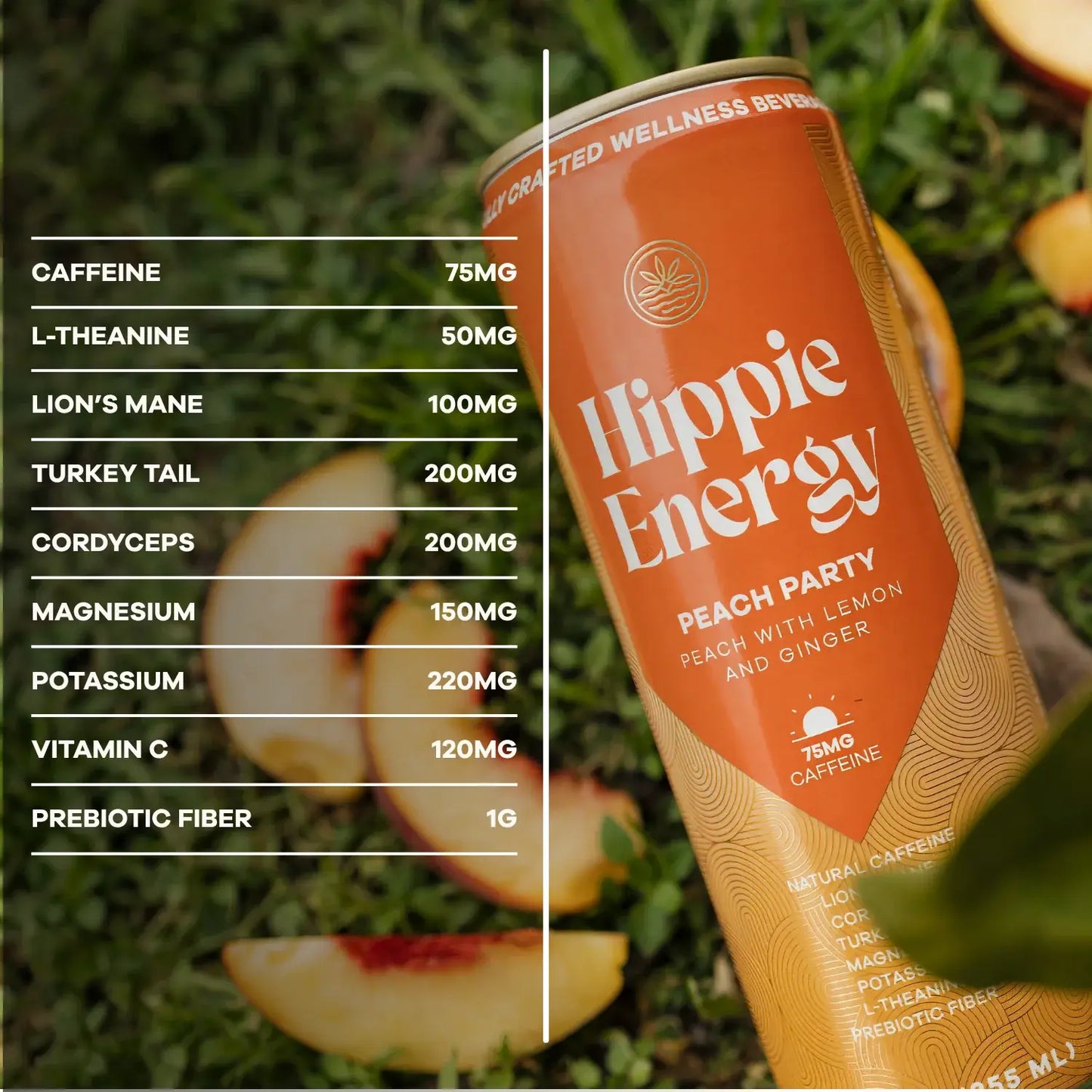 Peach Party Hippie Energy