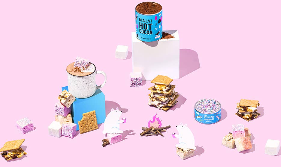 Malvi Small Batch Hot Cocoa - Case of 12 x 8 oz. Tins