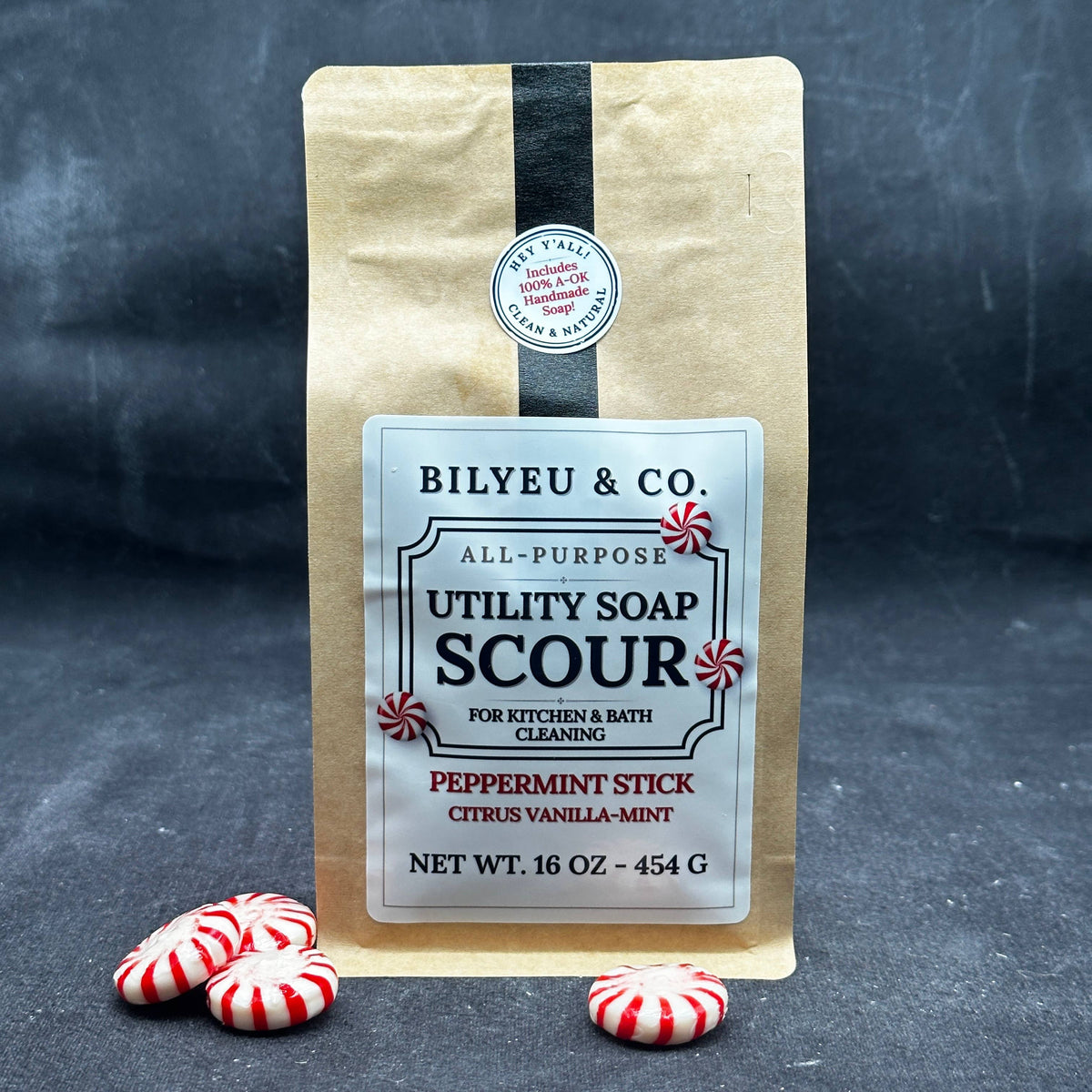 All-Purpose Soap Scour: Natural Kitchen Cleaner : Fresh Lmg/Lav/Sage
