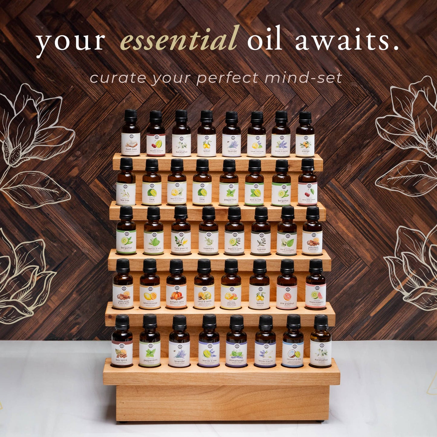 Lavender, Lemon & Mint Essential Oil Blend