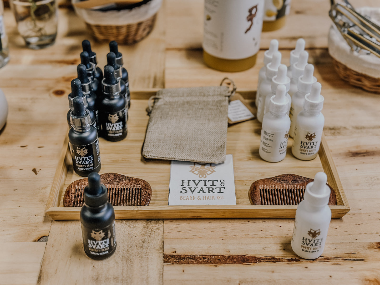 Beard Oil - HVIT&SVART