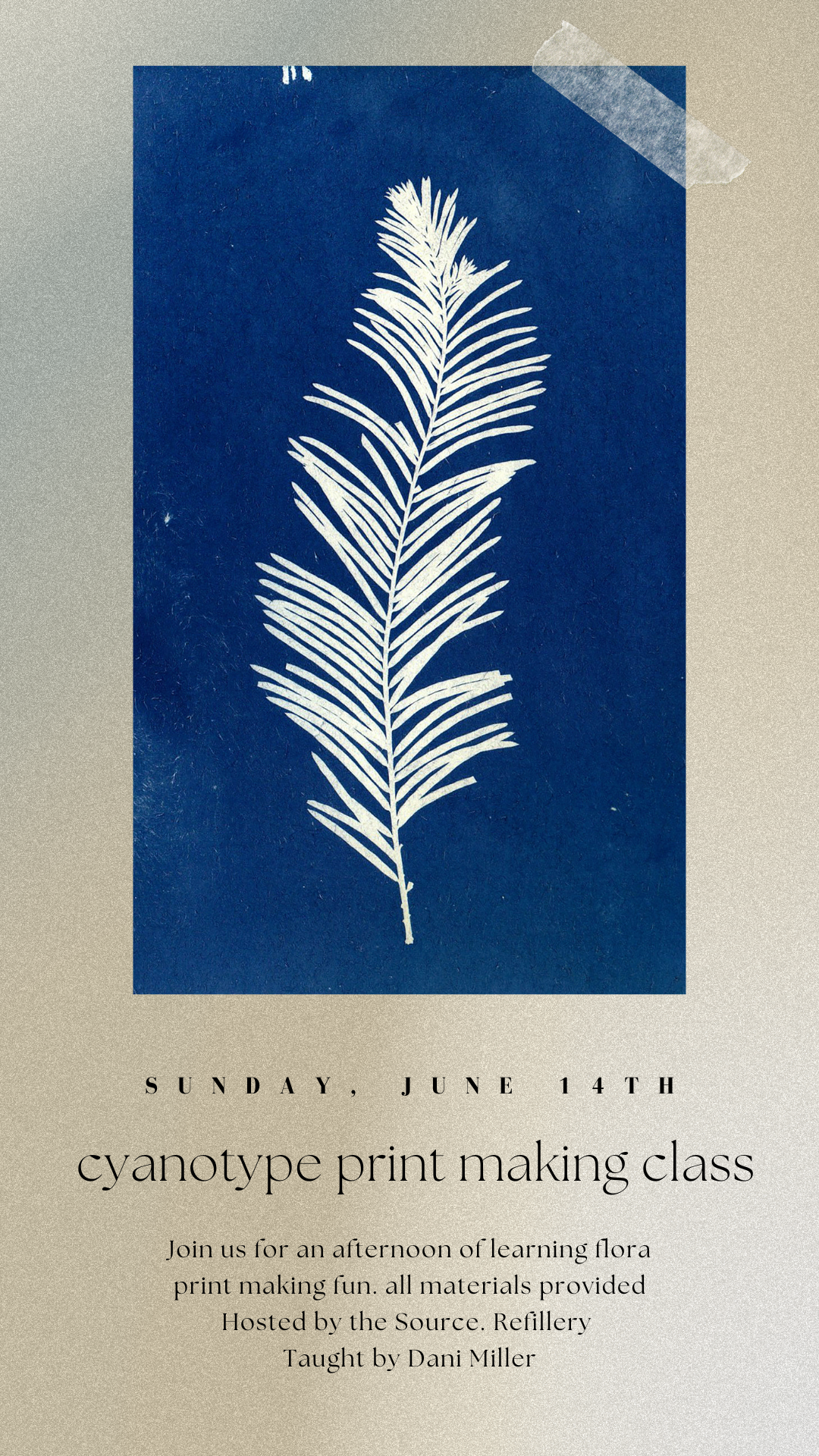 Cyanotype Class