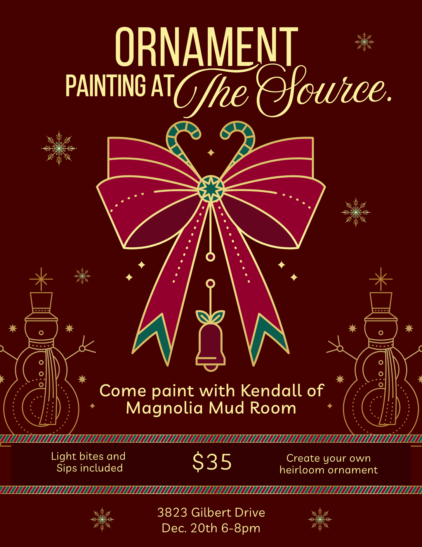 Ornament Painting Event