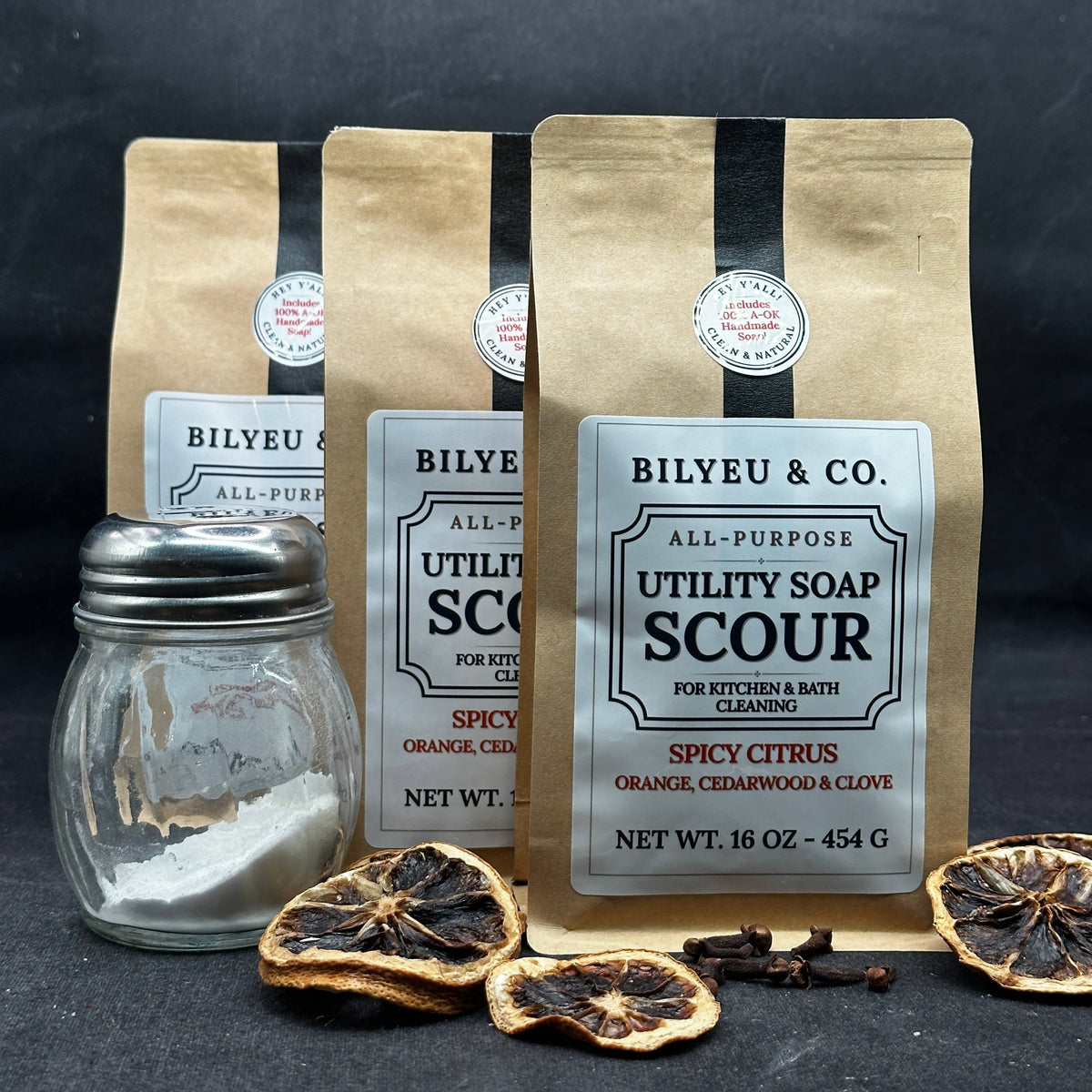 All-Purpose Soap Scour: Natural Kitchen Cleaner : Fresh Lmg/Lav/Sage