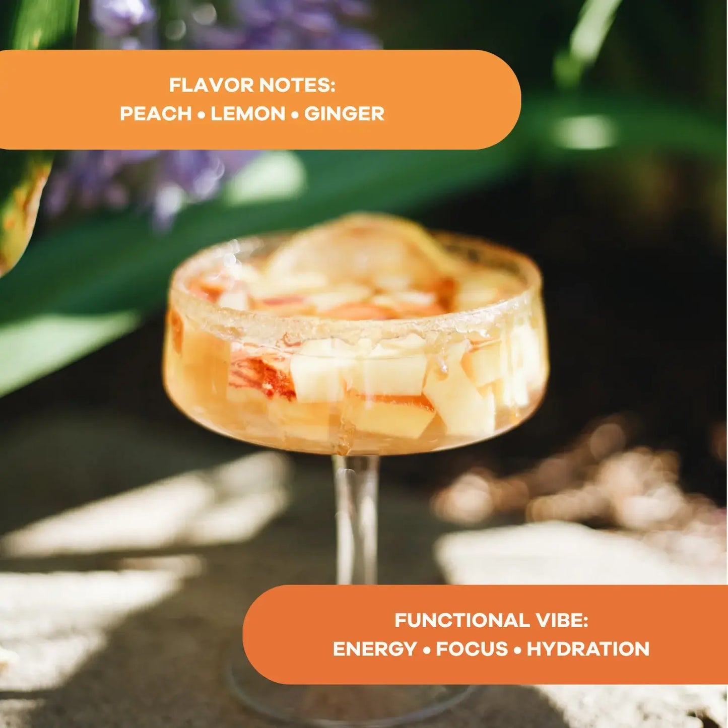 Peach Party Hippie Energy