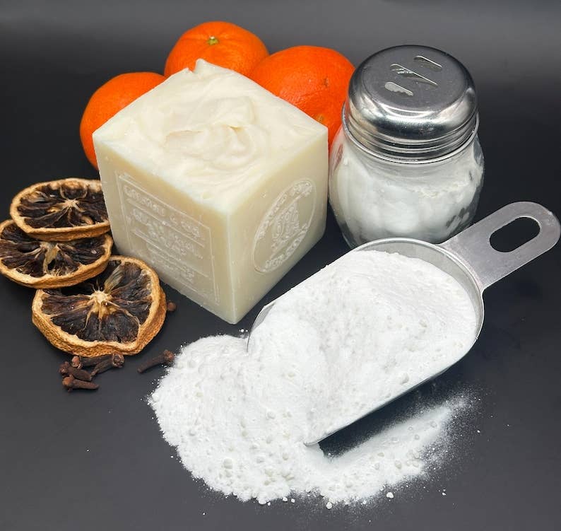 All-Purpose Soap Scour: Natural Kitchen Cleaner : Fresh Lmg/Lav/Sage