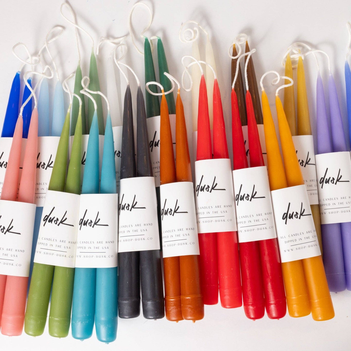 9” Candle Stick Set: Periwinkle