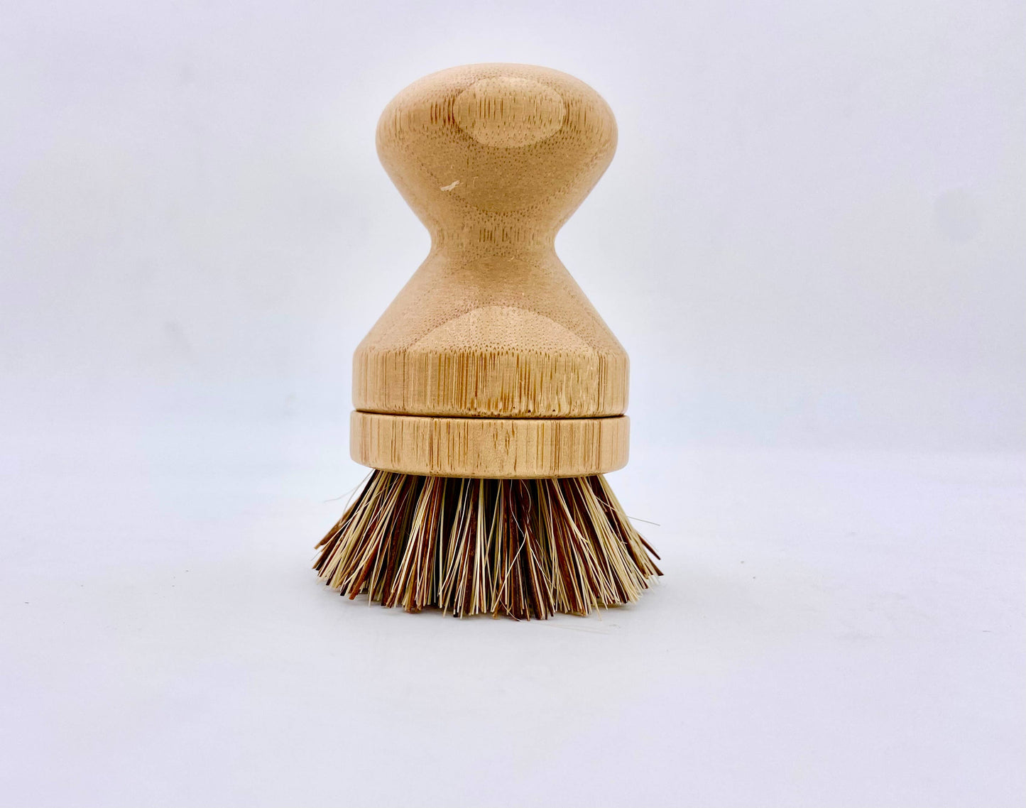 New Bamboo Pot Scrubber - With replaceable head