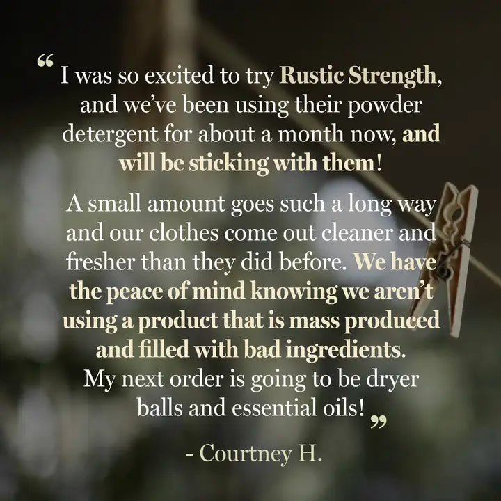 Powder Laundry Detergent | Hypoallergenic Laundry Care
