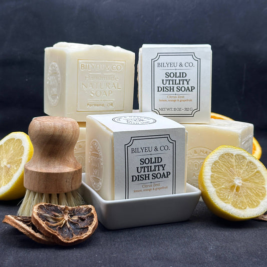 11oz. Lemony CITRUS ZEST Solid Utility Dish Soap