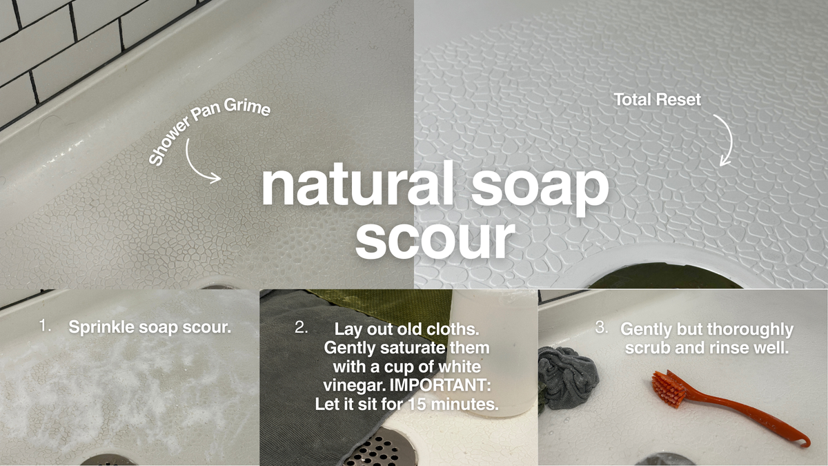 All-Purpose Soap Scour: Natural Kitchen Cleaner : Fresh Lmg/Lav/Sage