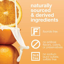 Davids kids + adults nano-hydroxyapatite premium toothpaste  /  orange vanilla: Single