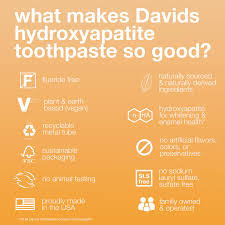 Davids kids + adults nano-hydroxyapatite premium toothpaste  /  orange vanilla: Single