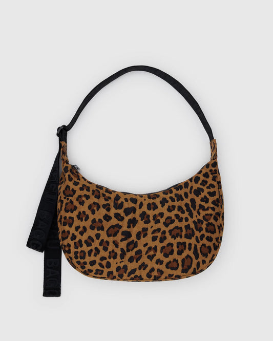 Baggu Medium Crescent Bag - Leopard