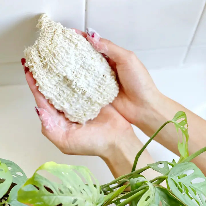 Biodegradable Natural Sisal Soap Saver Pouch | Eco Friendly